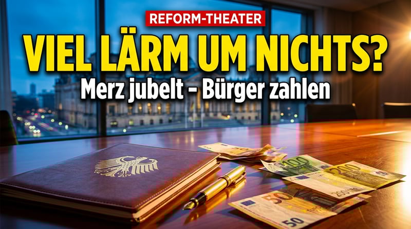 Merz jubelt über Sozialstaatsreform: Viel Lärm um wenig Substanz?