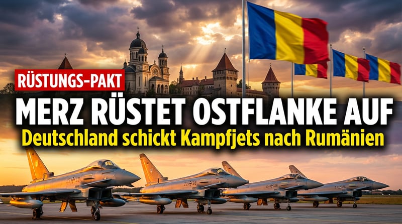 Merz schmiedet Rüstungsallianz mit Rumänien: Aufrüstung an der NATO-Ostflanke