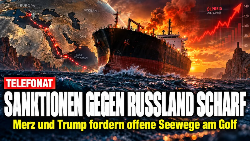 Merz telefoniert mit Trump: Ölader dicht, Sanktionen scharf!
