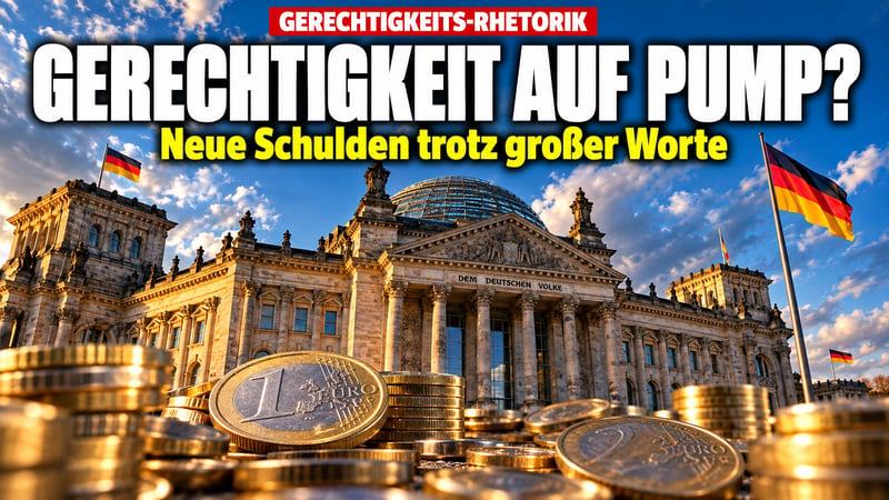 Merz und die Gerechtigkeit: Große Worte, neue Schulden – wer zahlt?