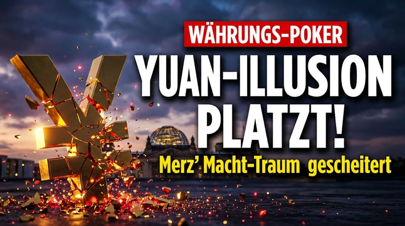 Merz und die Yuan-Illusion: Wie Berlin von einer Macht träumt, die es längst verloren hat