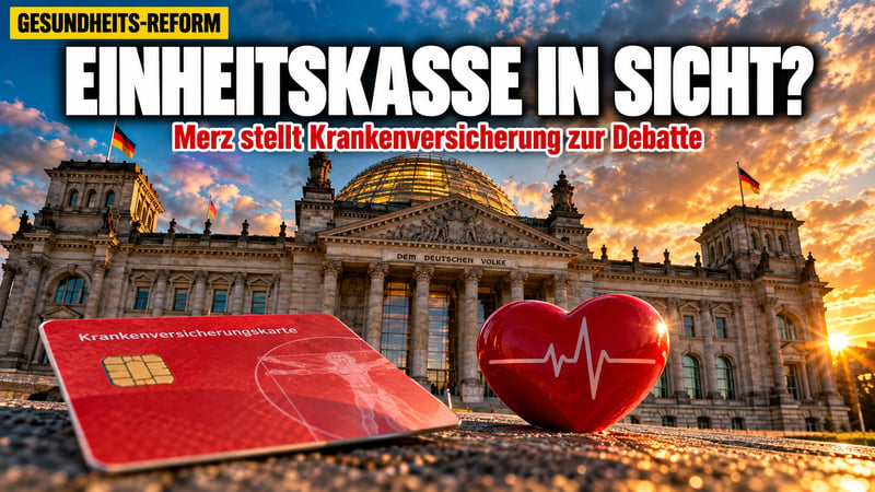 Merz wackelt beim Gesundheitssystem: Kommt jetzt die Einheitskasse?