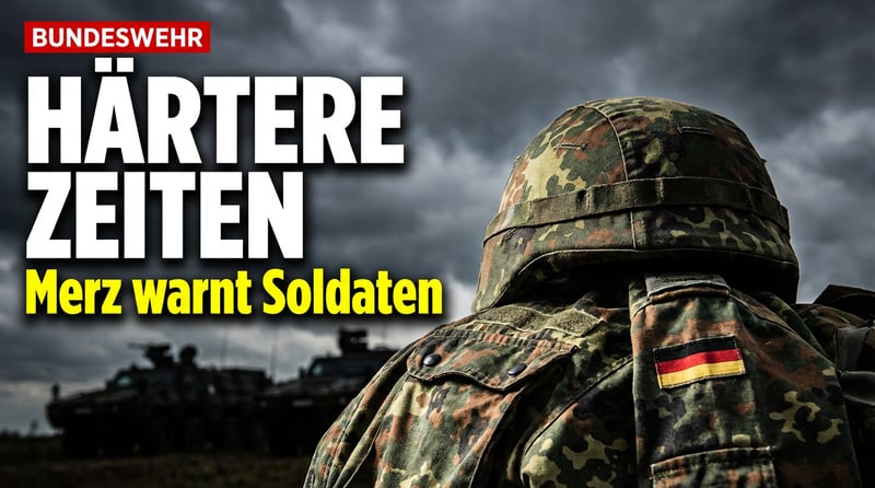 Merz warnt vor härteren Zeiten: Bundeswehr-Auslandseinsätze werden „herausfordernder"
