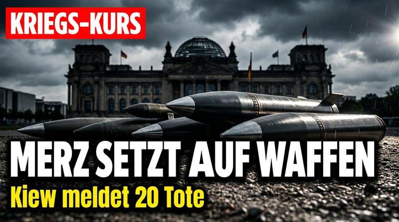 Merz' Wundermittel gegen den Krieg: Noch mehr Waffen, noch mehr Sanktionen – und kein Wort vom Frieden