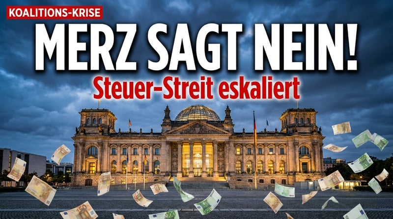 Merz zeigt Zähne – endlich? Kanzler stellt sich gegen SPD-Steuerpläne