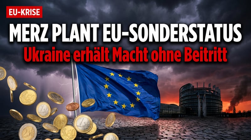 Merz zündelt mit Europas Sicherheit: Ukraine soll zum Quasi-EU-Mitglied aufsteigen