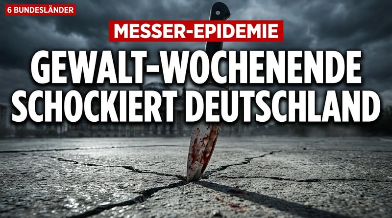 Messer-Epidemie in Deutschland: Wenn Gewalt zum Alltag wird