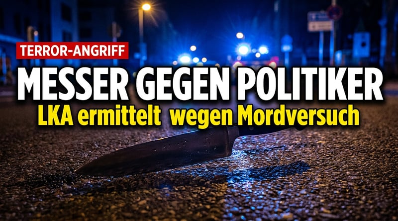 Messer gegen Mandatsträger: Linksextremes Bekennerschreiben offenbart die hässliche Fratze des politischen Terrors