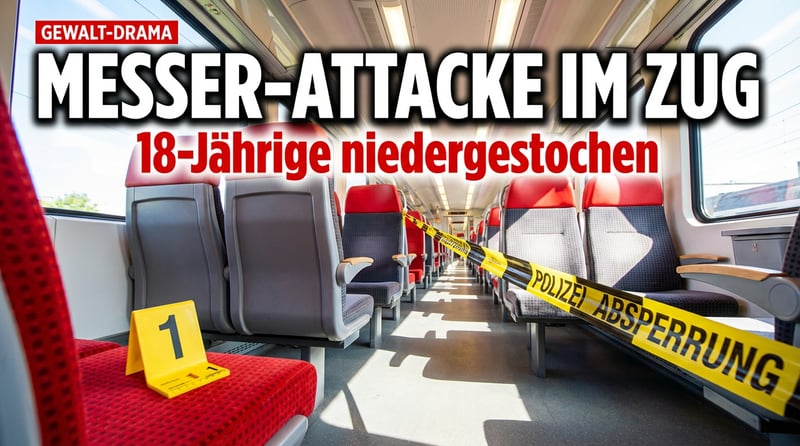 Messerattacke im Regionalzug: 18-Jährige im Saarland niedergestochen – und die Gewalt in Zügen nimmt kein Ende