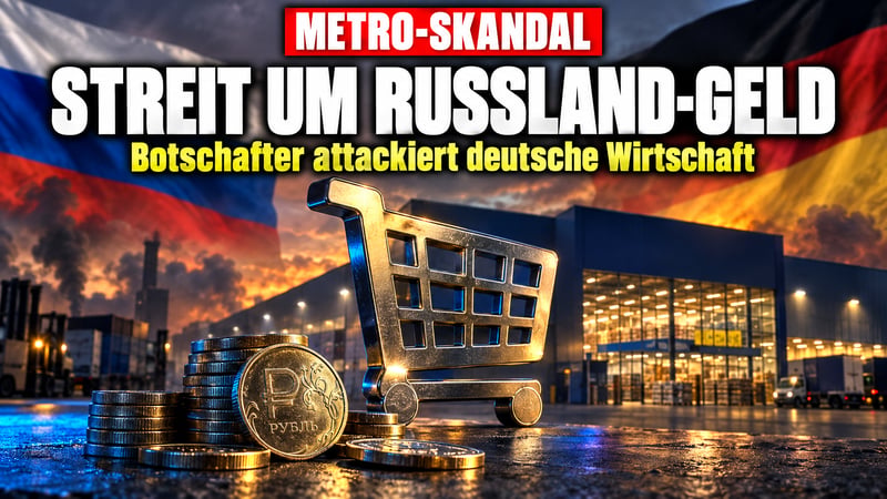 Metro-Skandal: Kiews Botschafter geht auf die deutsche Wirtschaft los!