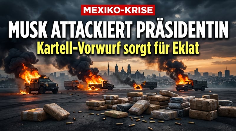 Mexikos Präsidentin droht Musk mit Klage – doch die Wahrheit über die Kartelle lässt sich nicht verklagen
