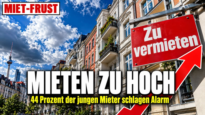Miet-Frust in den Metropolen: Junge Mieter schlagen Alarm!