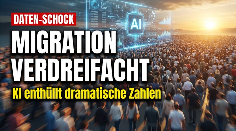 Migration explodiert: Wenn Künstliche Intelligenz aufdeckt, was Politiker lieber verschweigen