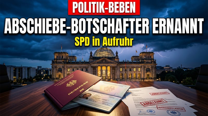 Migrationsbotschafter für Abschiebungen: Bundesregierung setzt auf neuen Diplomaten – SPD schäumt vor Wut