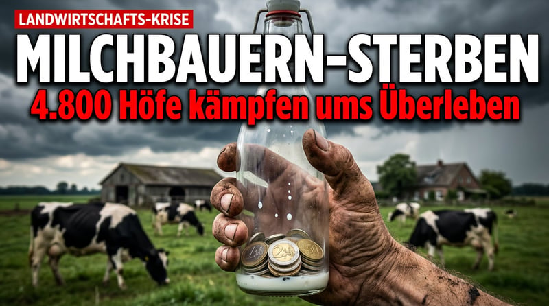 Milchbauern am Abgrund: Wie Politik und Discounter die heimische Landwirtschaft ruinieren