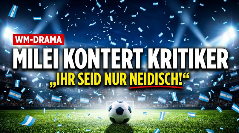 Milei kontert seine Kritiker: „Sie sind nur neidisch!“ – Wenn ein Präsident sein Fußballteam verteidigt