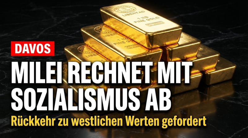 Milei rechnet in Davos mit dem Sozialismus ab und fordert Rückkehr zu westlichen Werten