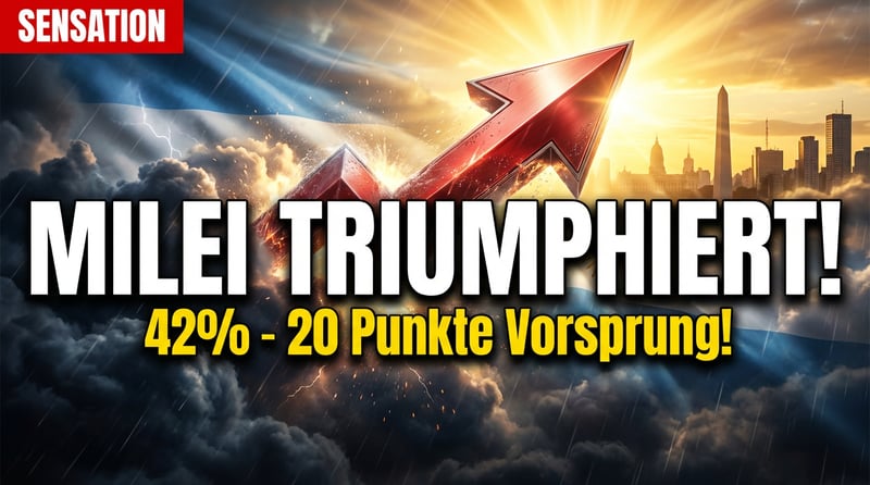 Mileis Triumphzug: Argentiniens Kettensägen-Präsident deklassiert die Linke in Umfragen