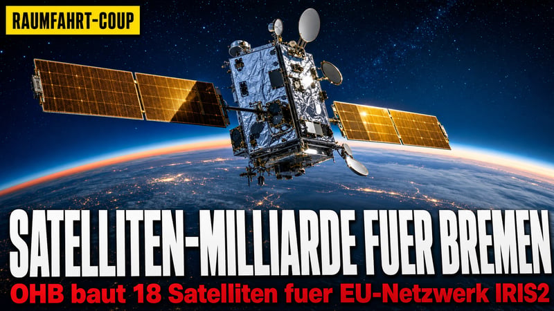 Milliarden-Coup für Bremen: OHB baut Europas Antwort auf Starlink
