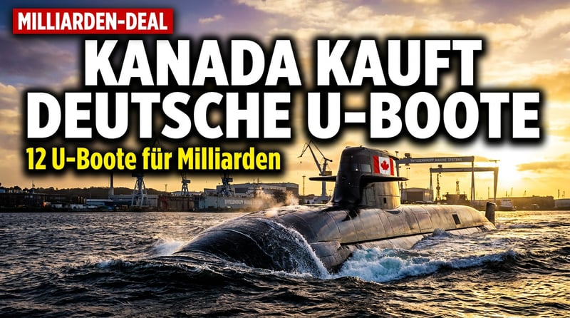 Milliarden-Coup für deutsche Wertarbeit: Kanada setzt auf U-Boote „Made in Germany"