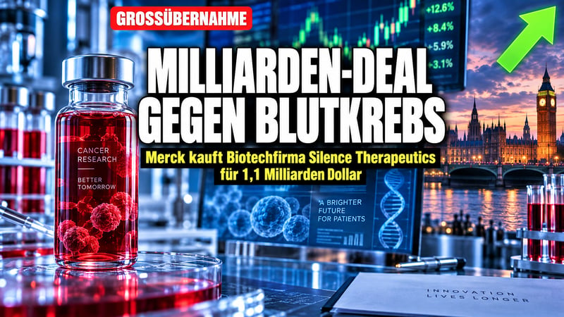 Milliarden-Coup in London: Merck greift nach Blutkrebs-Hoffnung