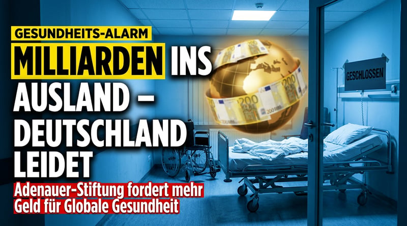 Milliarden für die Welt, Ebbe im eigenen Land: Adenauer-Stiftung mahnt mehr Geld für „Globale Gesundheit“ an