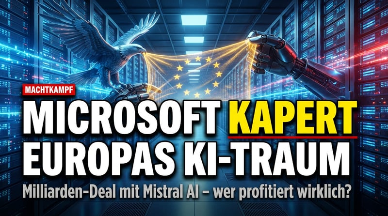 Milliarden-Pakt mit Ansage: Wie Microsoft Europas KI-Traum kapert – und was das über unsere digitale Abhängigkeit verrät