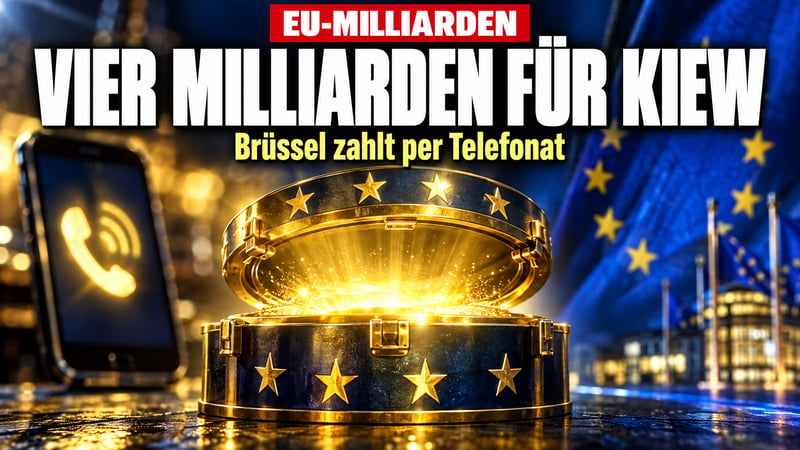 Milliarden per Telefon: Brüssel öffnet für Kiew erneut die Schatulle