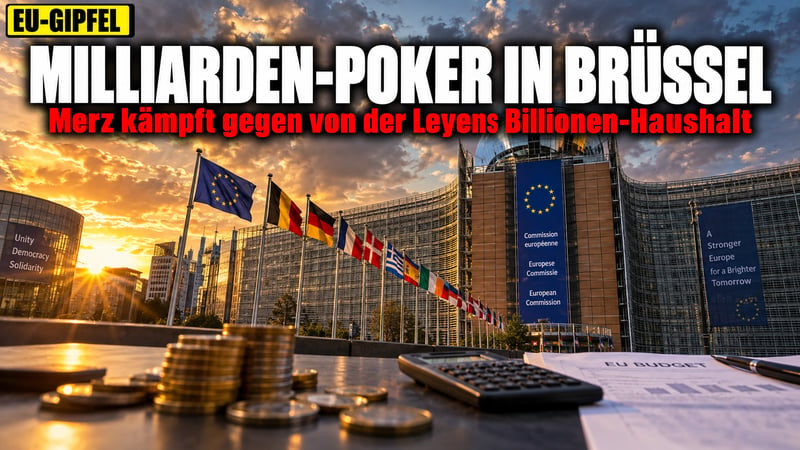 Milliarden-Poker in Brüssel: Merz legt sich mit von der Leyen an!