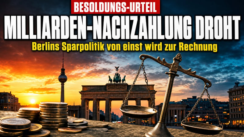 Milliarden-Schock für Berlin: Die Sparpolitik von einst wird zur Rechnung