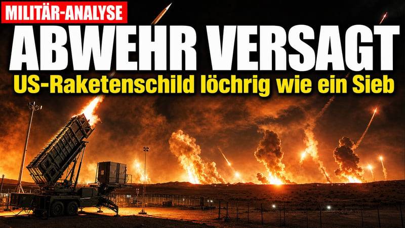 Milliarden-Schutzschirm mit Löchern: Iran blamiert die US-Luftabwehr