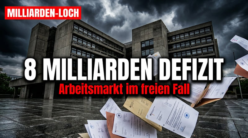 Milliardengrab Arbeitsmarkt: Wie die Bundesagentur für Arbeit ins Bodenlose stürzt