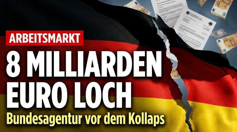 Milliardengrab Bundesagentur für Arbeit: Das nächste rote Loch im deutschen Sozialstaat