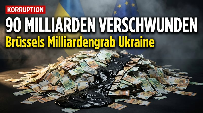 Milliardengrab Ukraine: Wie Brüssel das Geld der europäischen Steuerzahler in einem Korruptionssumpf versenkt