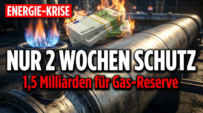Milliardenschwere Gasreserve: Wenn der Staat wieder einmal tief in die Tasche greift