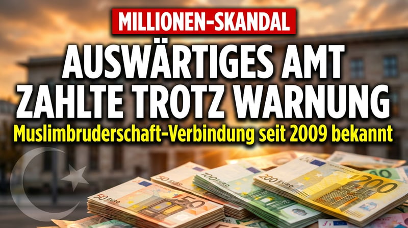 Millionen für Muslimbruderschafts-Nähe: Wie das Auswärtige Amt jahrelang wegsah