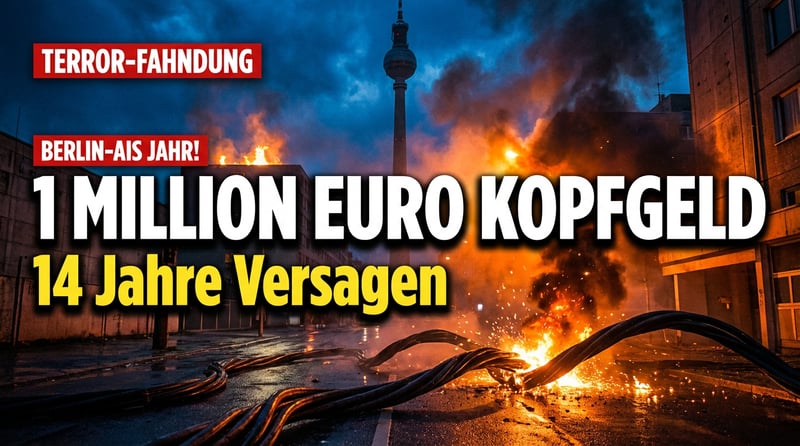 Millionen-Kopfgeld auf Linksextremisten: Behördenversagen nach 14 Jahren Terrorwelle