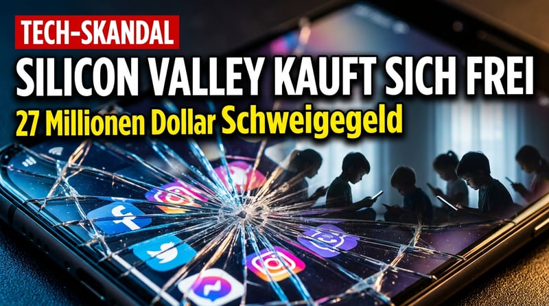 Millionendeal der Tech-Giganten: Wie Silicon Valley sich vom seelischen Raubbau an unseren Kindern freikauft