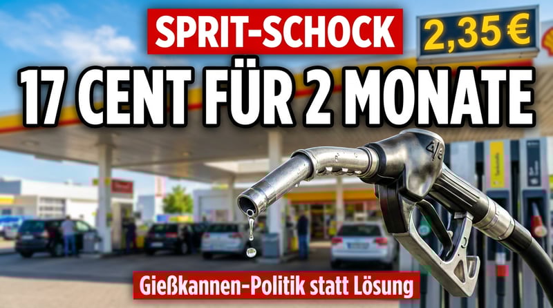 Mineralölsteuer-Senkung: Wenn die Bundesregierung mit der Gießkanne gegen explodierende Spritpreise kämpft