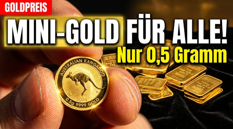 Mini-Känguru aus der Perth Mint: Wenn ein halbes Gramm Gold zum Statement wird