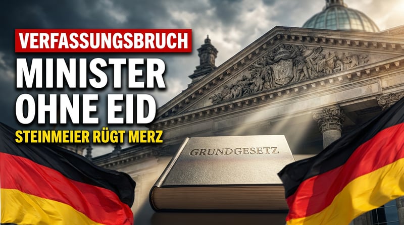 Minister ohne Amtseid: Steinmeier zeigt Merz die Grenzen des Grundgesetzes auf