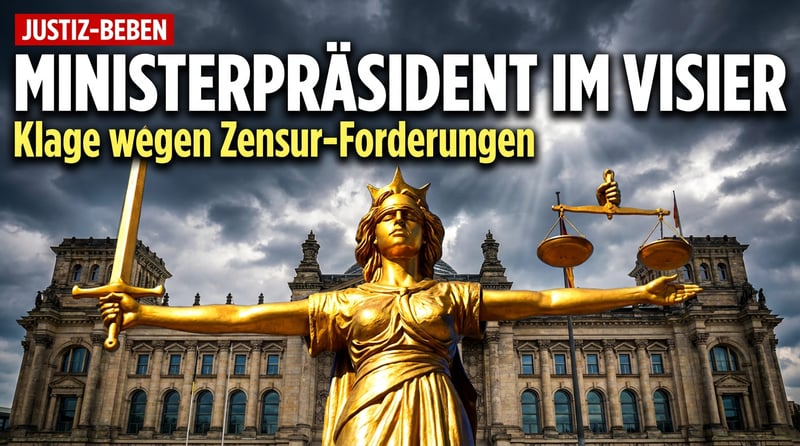 Ministerpräsident Günther im Visier der Justiz: Steinhöfel kündigt Klage wegen Zensur-Forderungen an