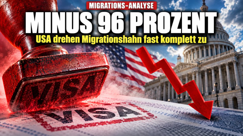 Minus 96 Prozent: Trump dreht den Migrationshahn fast komplett zu
