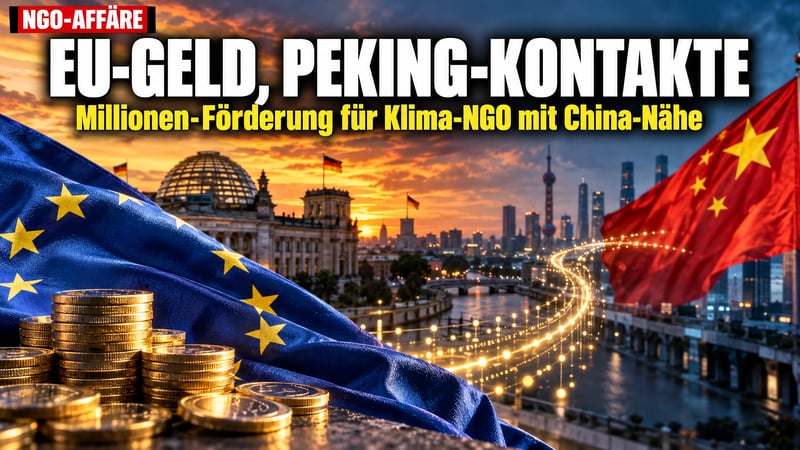 Mit EU-Geld nach Peking: Die heiklen China-Kontakte einer Klima-NGO