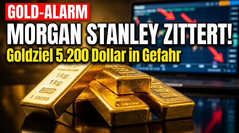 Morgan Stanley und das große Zittern: Hängt Gold wirklich am Tropf der ETF-Geldströme?