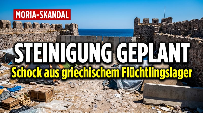 Moria-Skandal: Geplante Steinigung eines Mädchens offenbart das Scheitern der europäischen Migrationspolitik