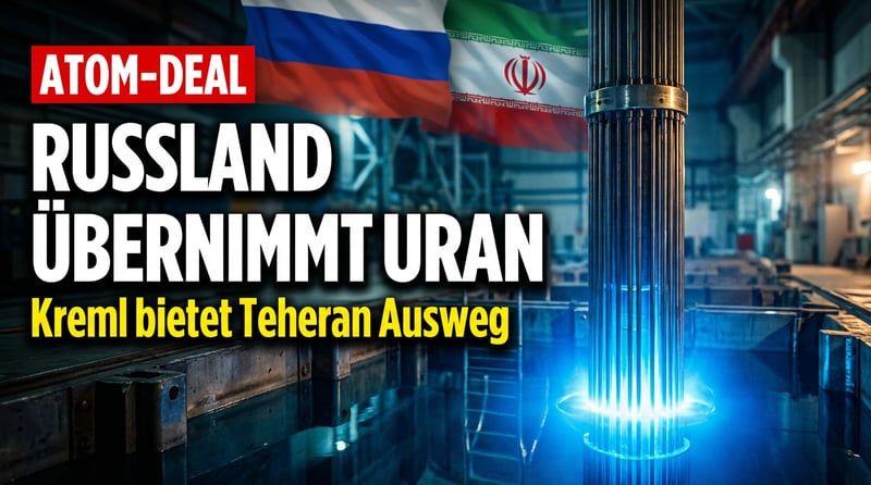 Moskau bietet Teheran spektakulären Ausweg: Russland will Irans angereichertes Uran übernehmen
