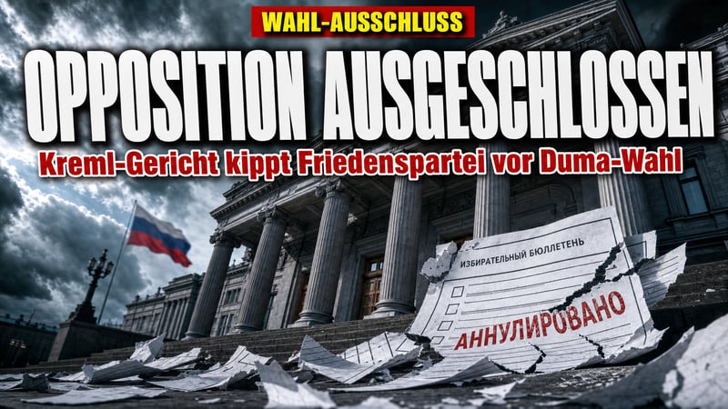 Moskau kippt Friedenspartei: 178 Euro als Vorwand?