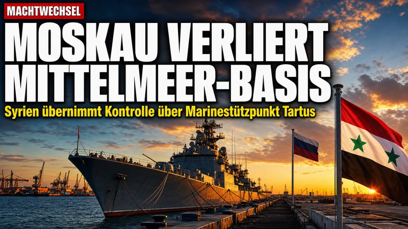 Moskaus Mittelmeer-Traum bröckelt: Syrien kassiert Putins Basen ein