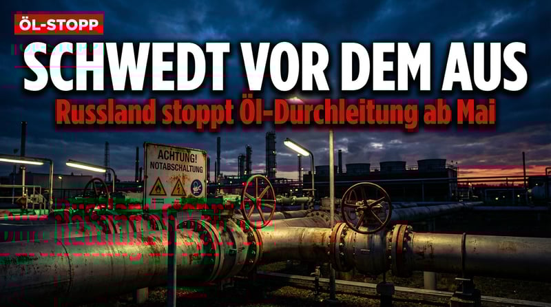 Moskaus nächster Schlag: Russland dreht Schwedt den Ölhahn zu – und Deutschland schaut hilflos zu